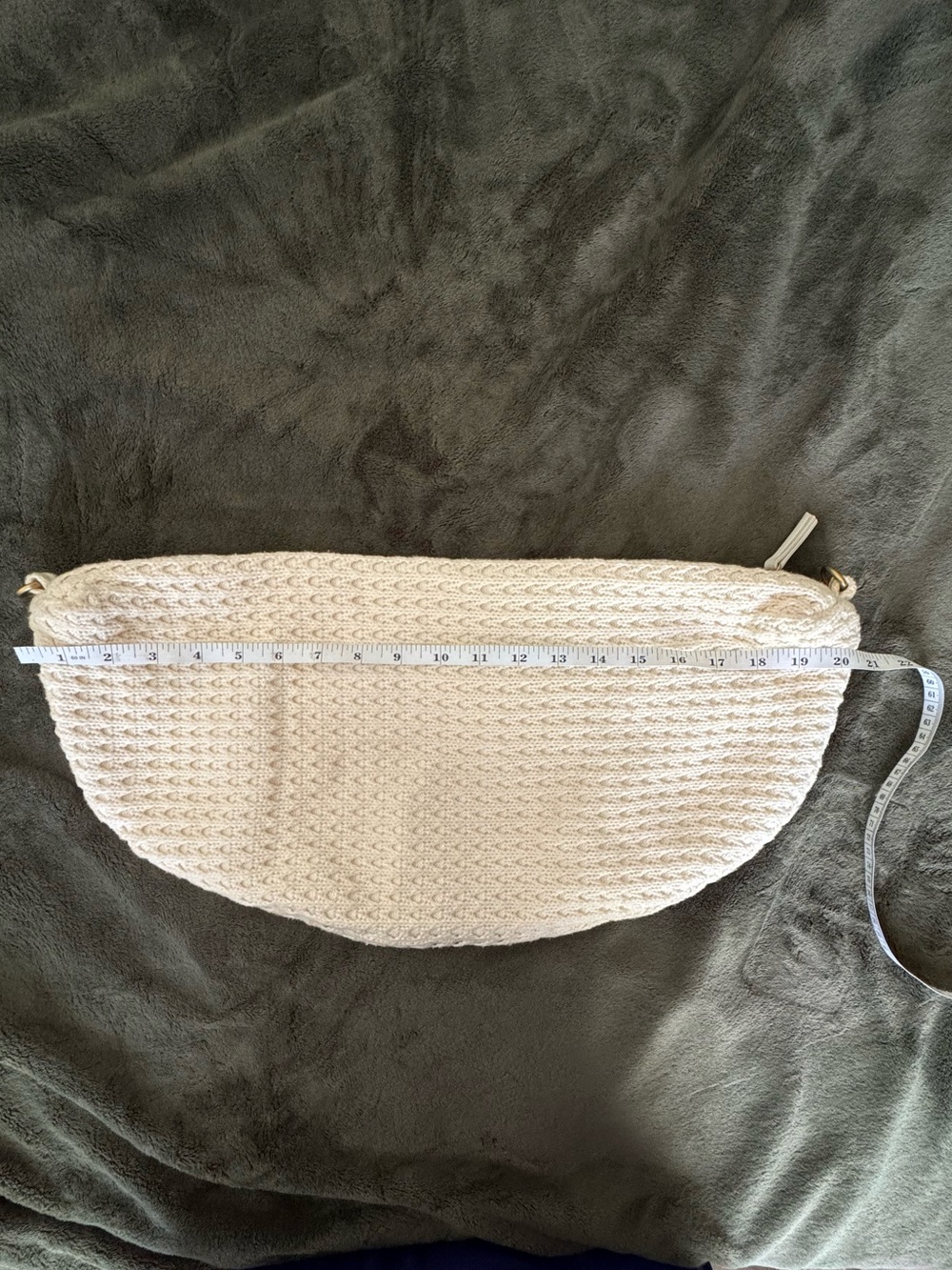 American Eagle Crochet Crescent Bag
